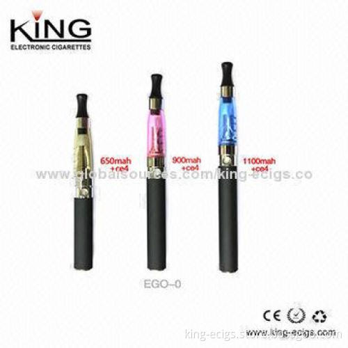 Popular Electronic Cigarette eGo CE4 Blister Single Kit-A with Factory Price, 3.3-4.2V Voltage